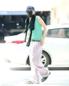 G-Dragon di Bandara Incheon Menuju Jakarta (instagram/@koreadispatch)